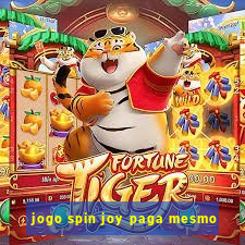 jogo spin joy paga mesmo